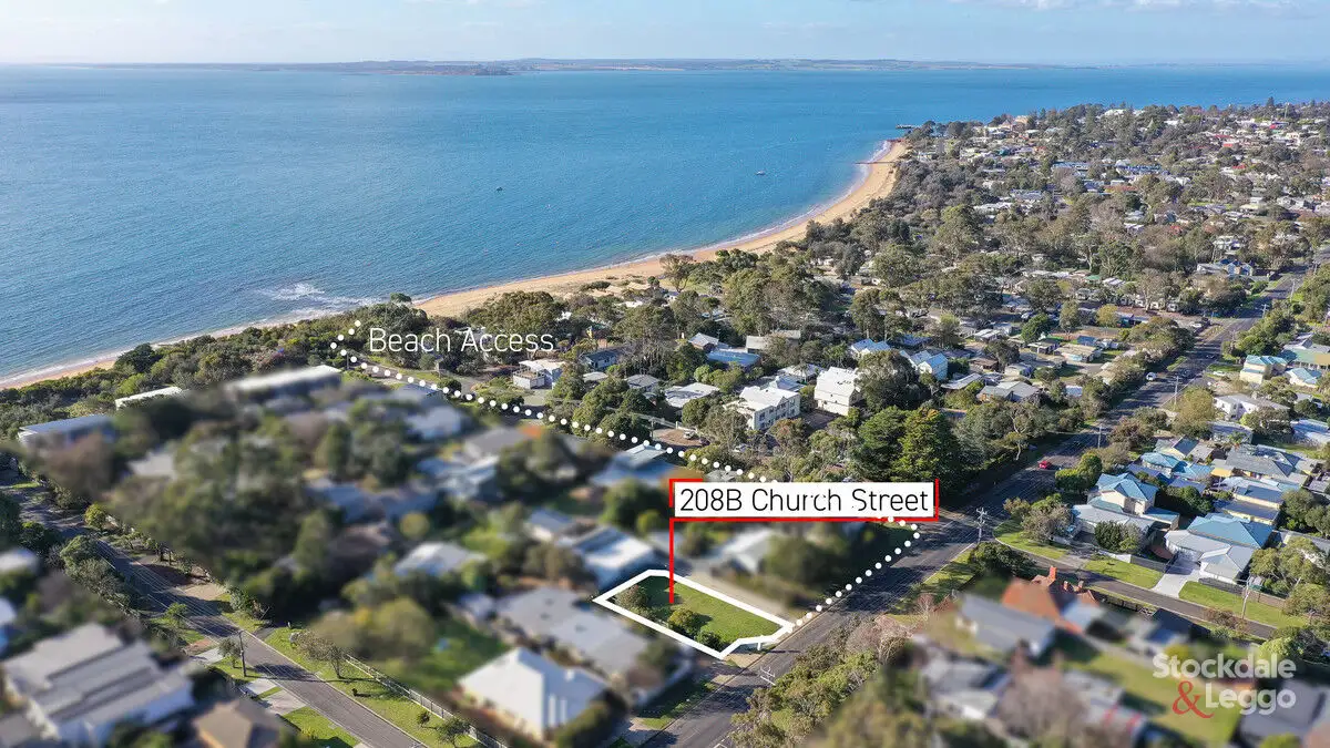 Main view of Homely land listing, 208B Church Street, Cowes VIC 3922