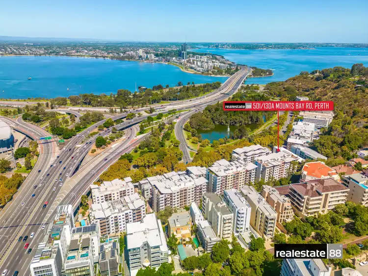 Main view of Homely apartment listing, 501/130A Mounts Bay Road, Perth WA 6000