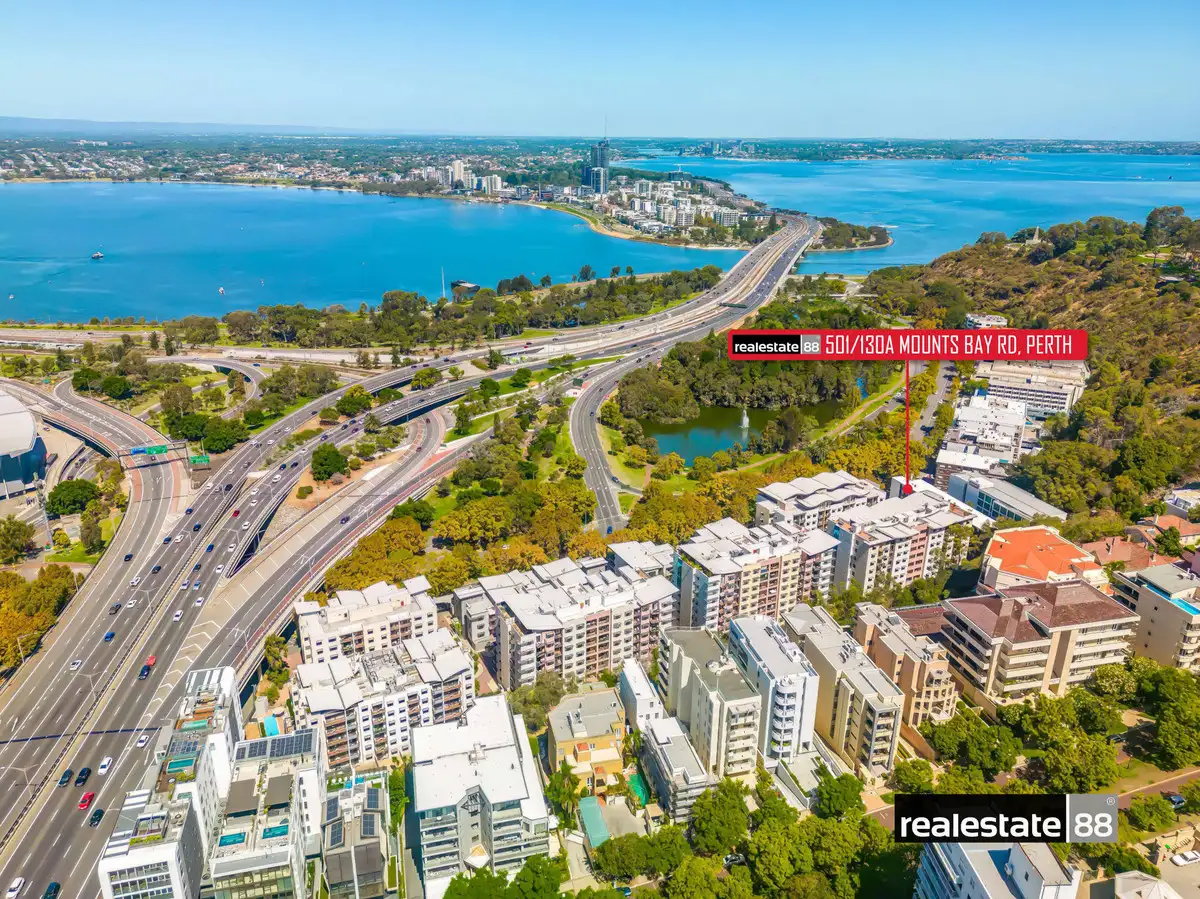 Main view of Homely apartment listing, 501/130A Mounts Bay Road, Perth WA 6000