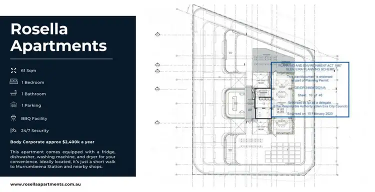 Third view of Homely apartment listing, 93/101 Poath Road, Murrumbeena VIC 3163