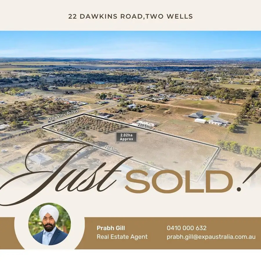 Main view of Homely land listing, 22 Dawkins Road, Two Wells SA 5501