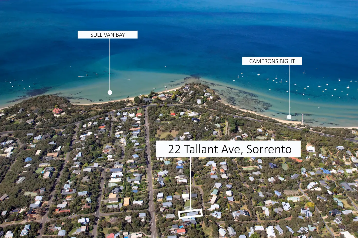 Main view of Homely house listing, 22 Tallant Avenue, Sorrento VIC 3943