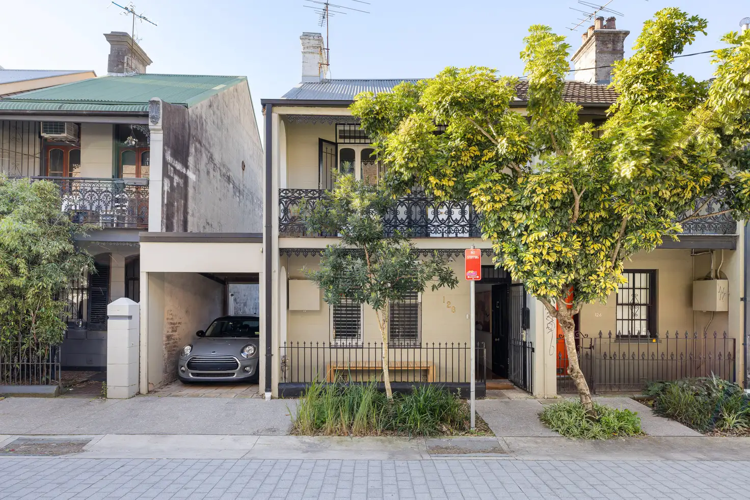 Main view of Homely terrace listing, 128 Little Eveleigh Street, Redfern NSW 2016