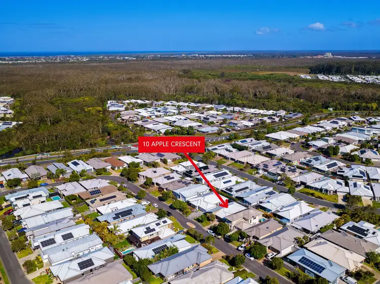 Second view of Homely house listing, 10 Apple Crescent, Caloundra West QLD 4551