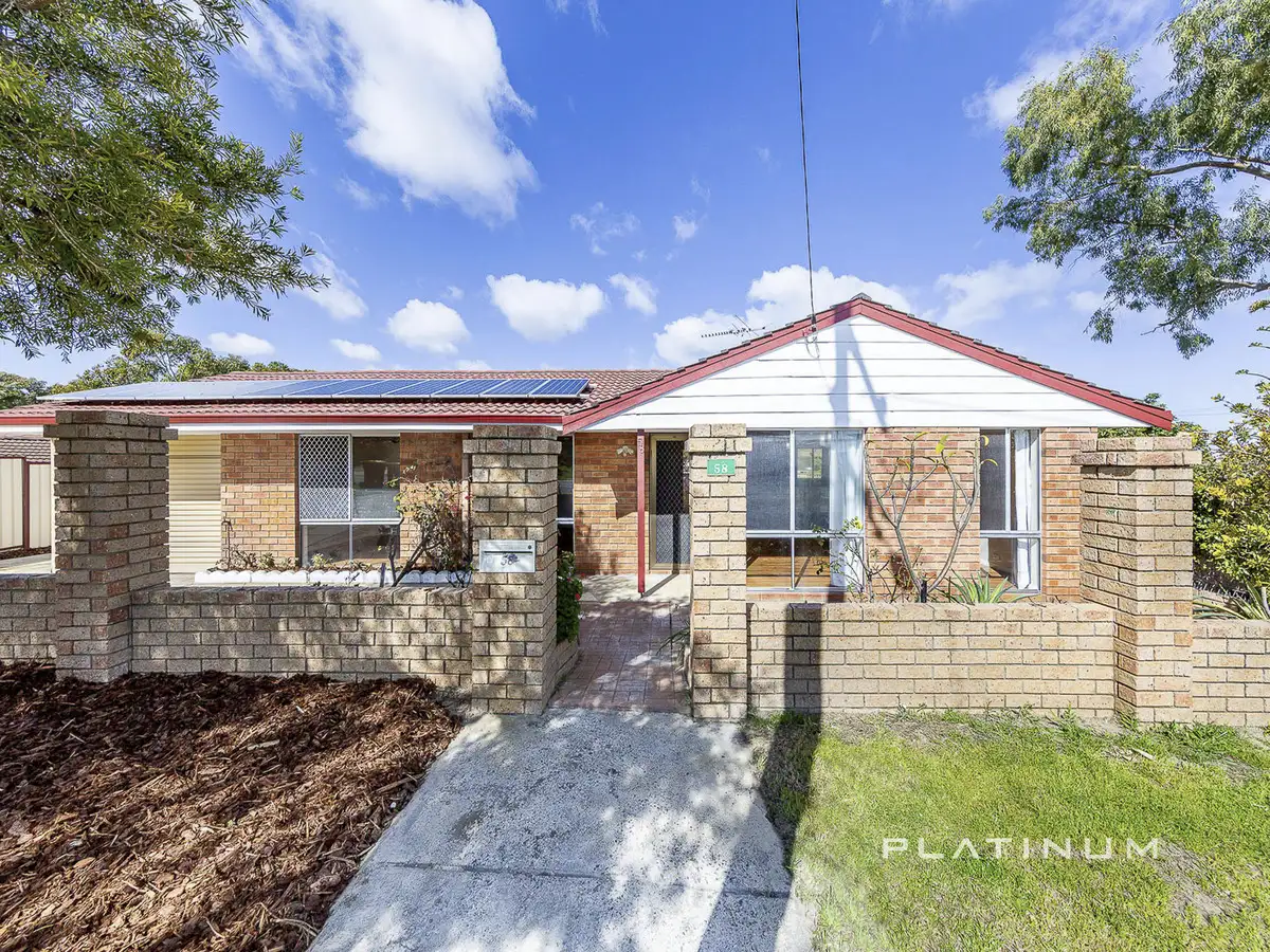 Main view of Homely house listing, 58 Prince Regent Drive, Heathridge WA 6027