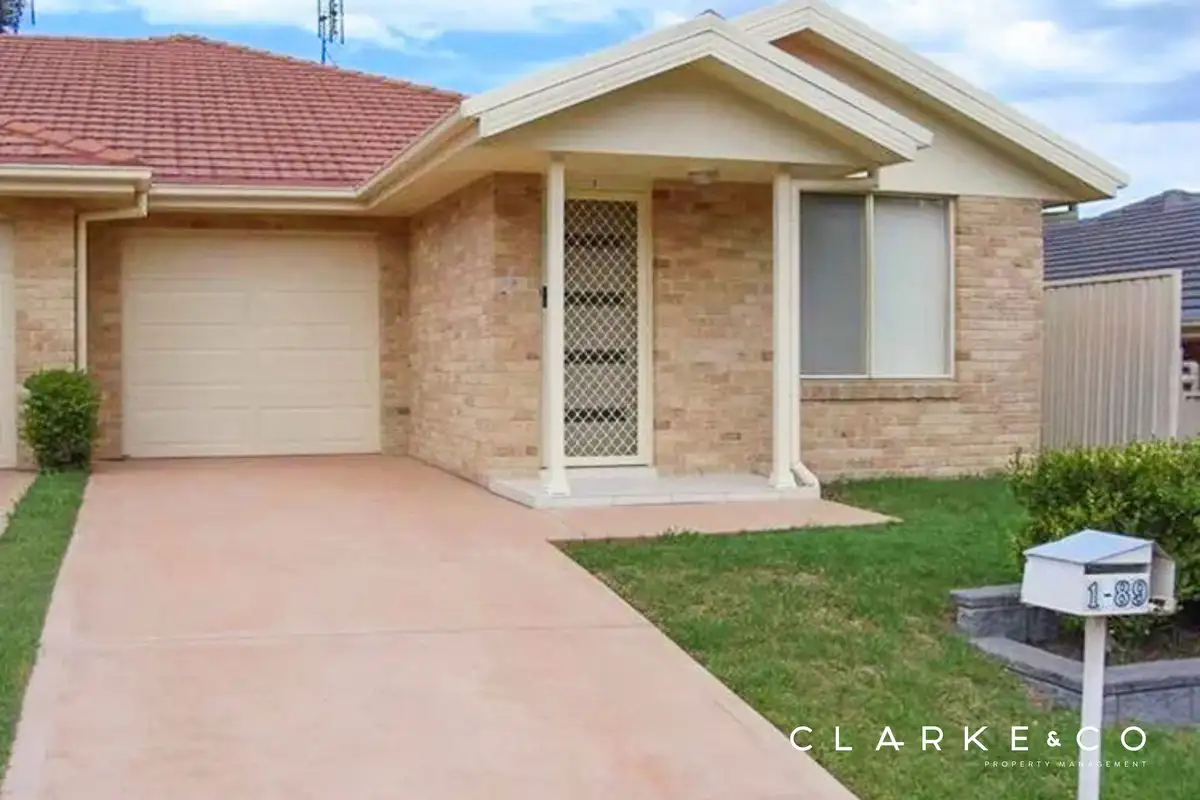 Main view of Homely semi-detached listing, 1/89 Lord Howe Drive, Ashtonfield NSW 2323