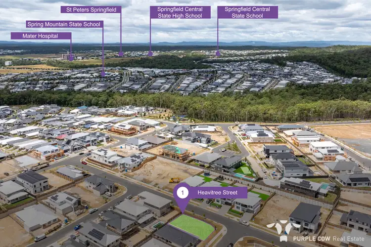 Third view of Homely land listing, 1 Heavitree Street, Spring Mountain QLD 4300
