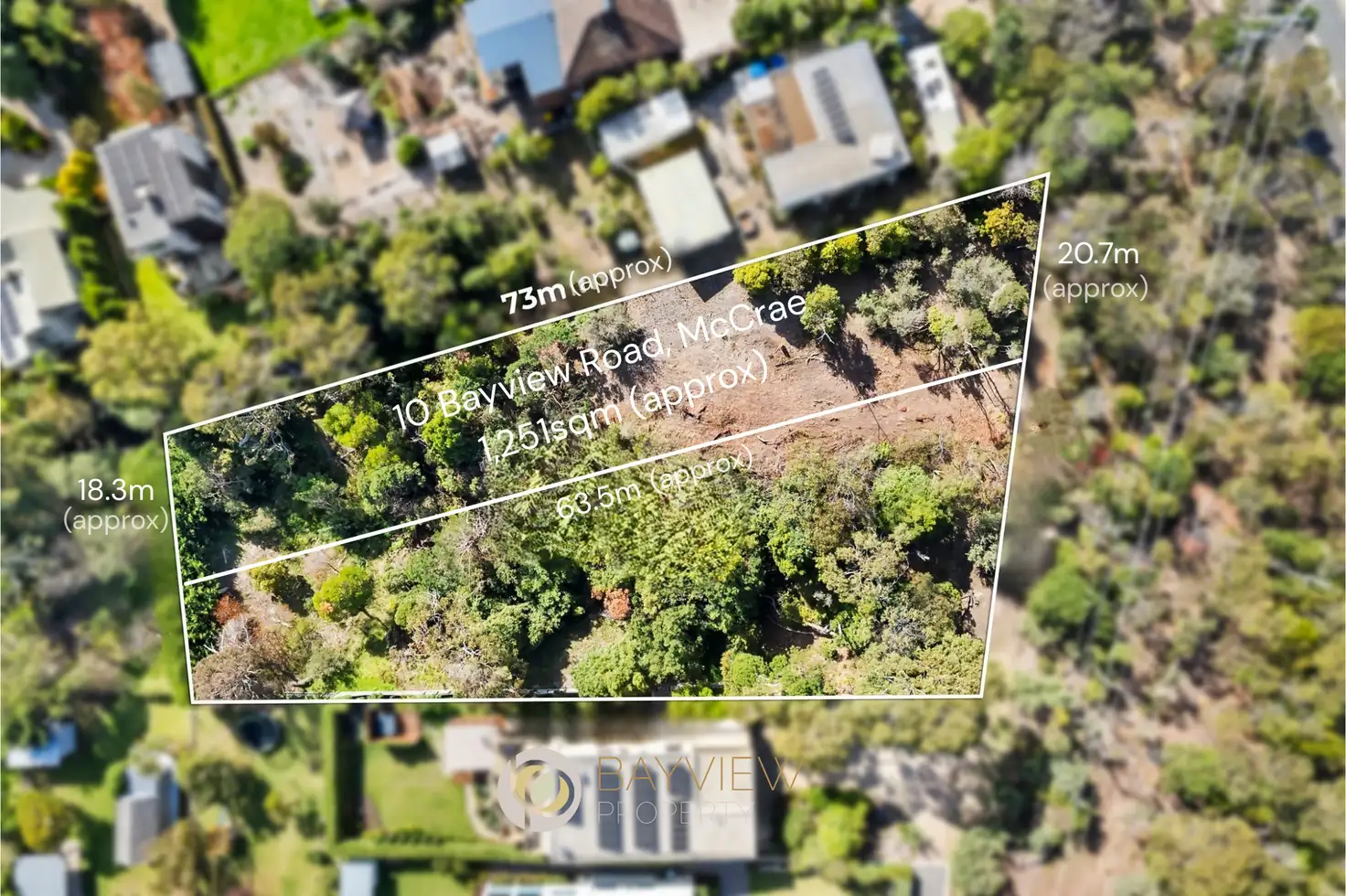 Main view of Homely land listing, 10 Bayview Road, Mccrae VIC 3938