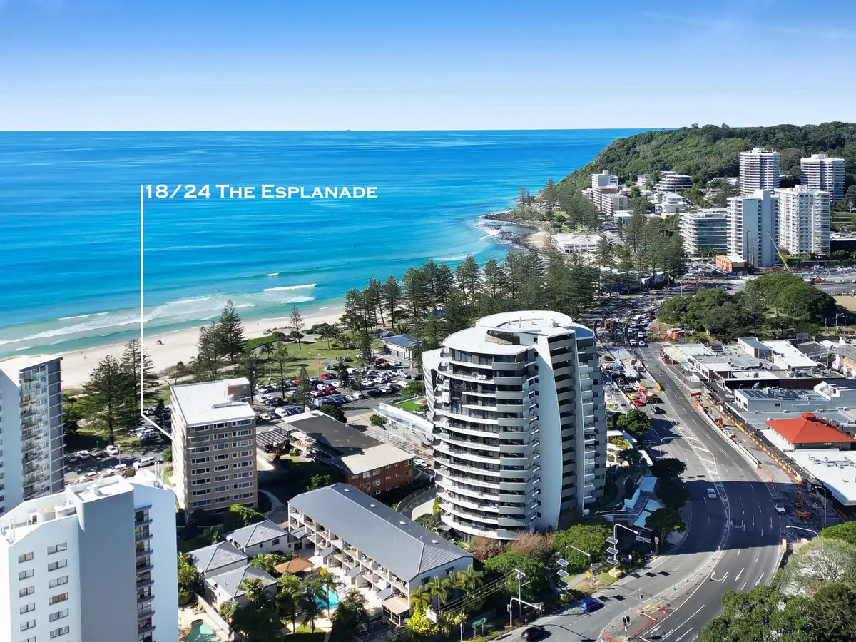Main view of Homely unit listing, 18/24 The Esplanade, Burleigh Heads QLD 4220