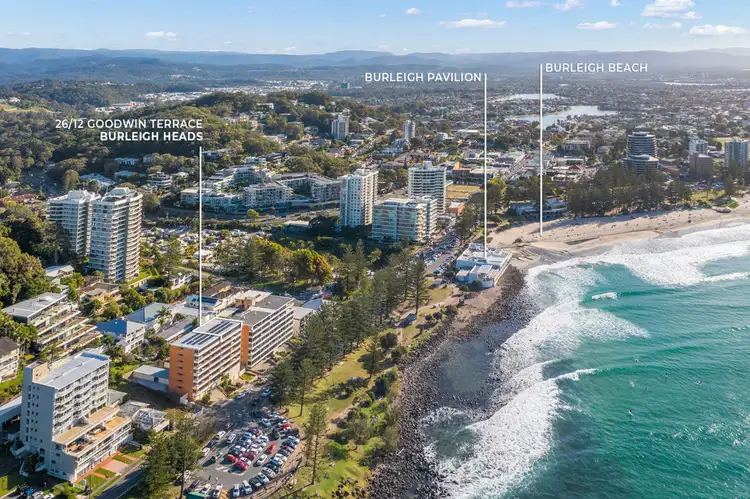 Second view of Homely apartment listing, 26/12 Goodwin Terrace, Burleigh Heads QLD 4220