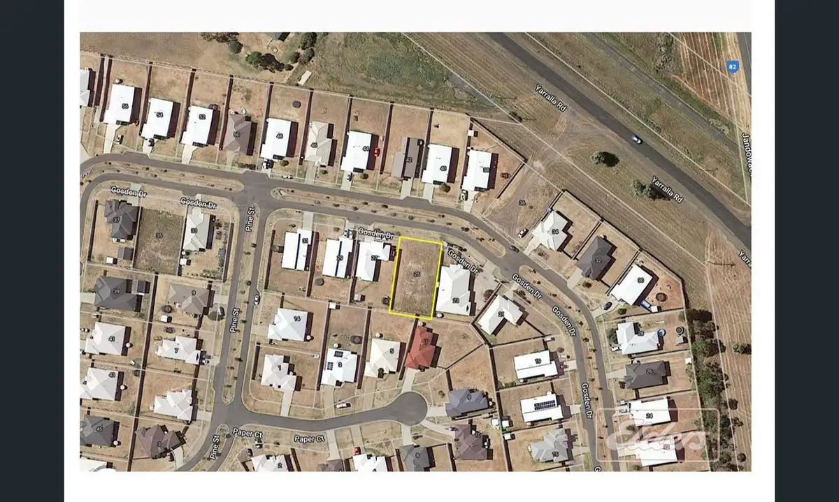 Main view of Homely land listing, 25 Gosden Drive, Dalby QLD 4405
