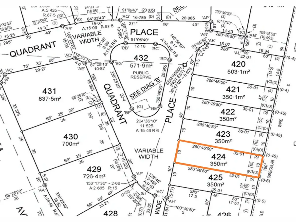 Main view of Homely land listing, 23 Quadrant Place, Goulburn NSW 2580