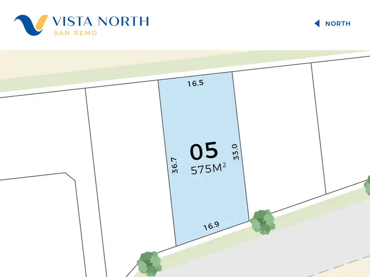 Second view of Homely land listing, LOT 5 Starboard Avenue, San Remo VIC 3925