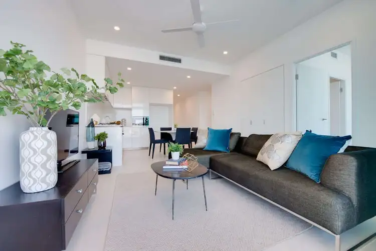 Second view of Homely apartment listing, 31008/24 Stratton Street, Newstead QLD 4006