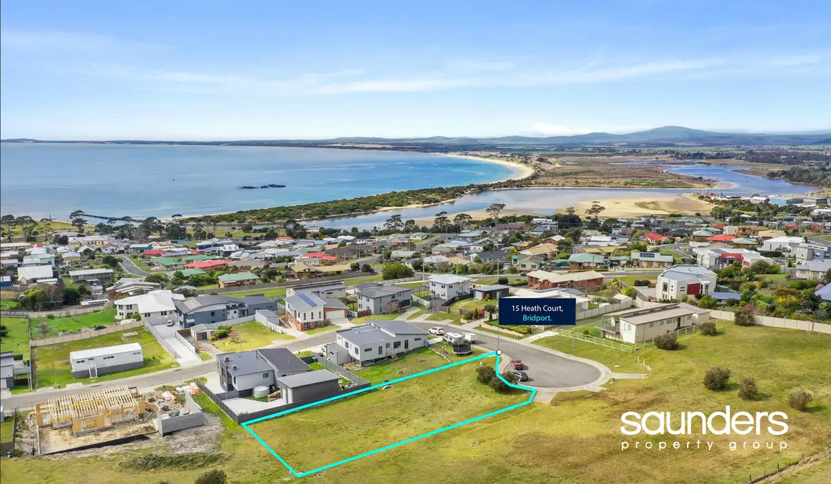 Main view of Homely land listing, 15 Heath Court, Bridport TAS 7262
