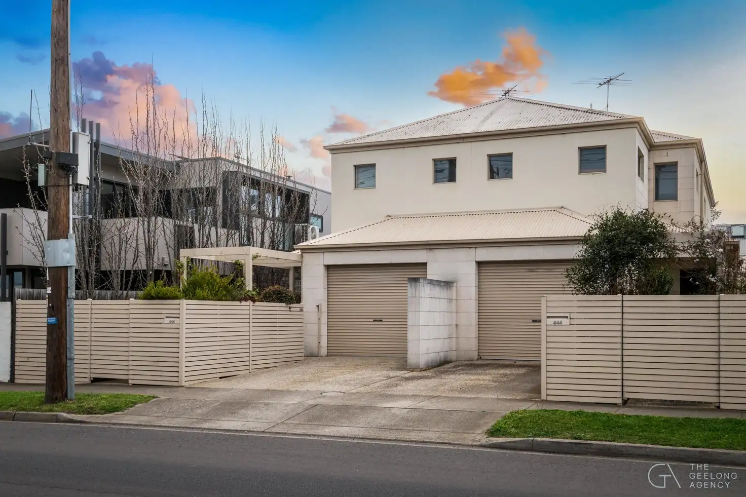 Main view of Homely townhouse listing, 446 Latrobe Terrace, Newtown VIC 3220