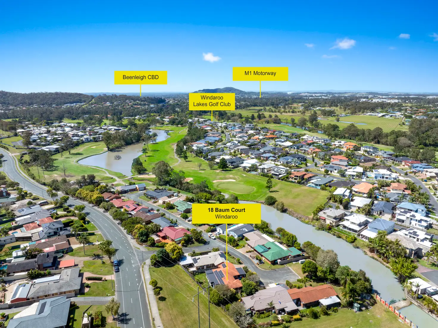 Main view of Homely house listing, 18 Baum Court, Windaroo QLD 4207