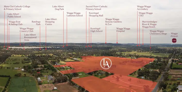 Sixth view of Homely land listing, LOT 236 Coachwood Drive, Lake Albert NSW 2650