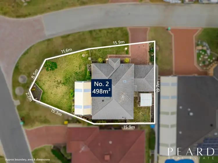 Second view of Homely house listing, 2 Ormes Way, Port Kennedy WA 6172