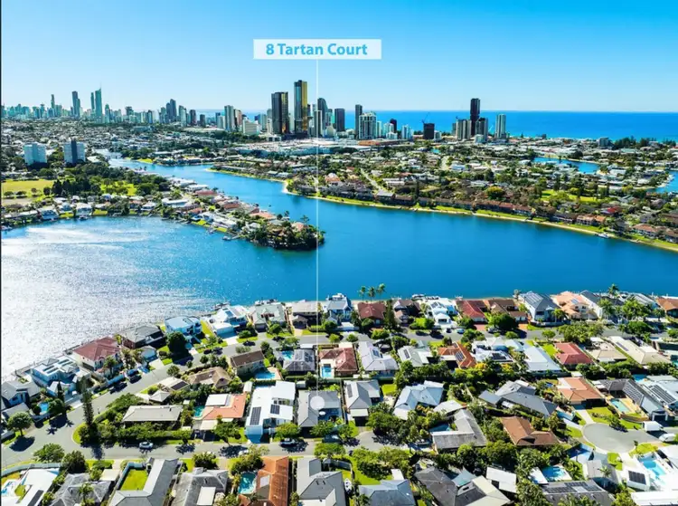 Second view of Homely house listing, 8 Tartan Court, Mermaid Waters QLD 4218