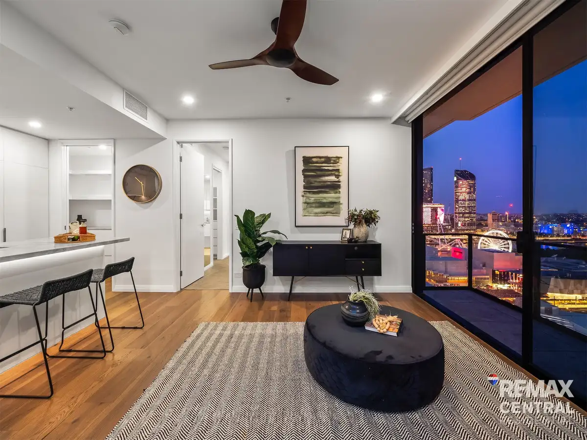 Main view of Homely apartment listing, 1252/51 Fish Lane, South Brisbane QLD 4101