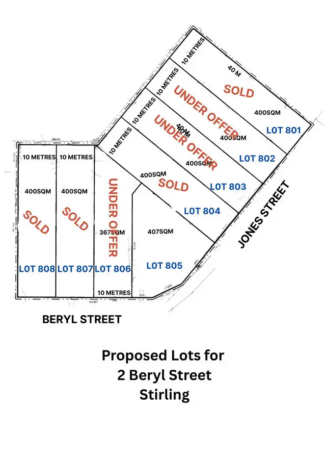 Main view of Homely land listing, LOT 805, 2 Beryl Street, Stirling WA 6021