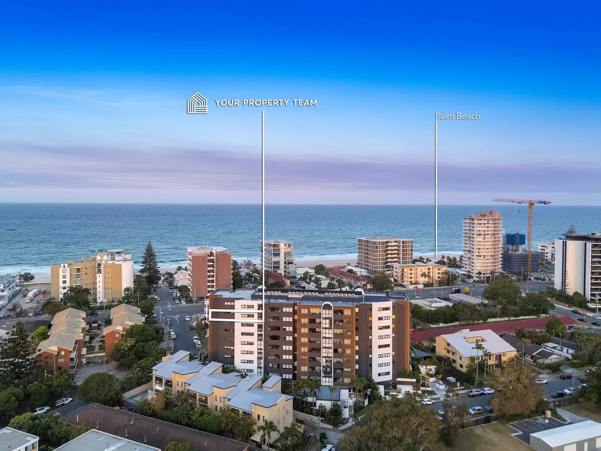 Main view of Homely apartment listing, 708/2 MAWARRA Street, Palm Beach QLD 4221