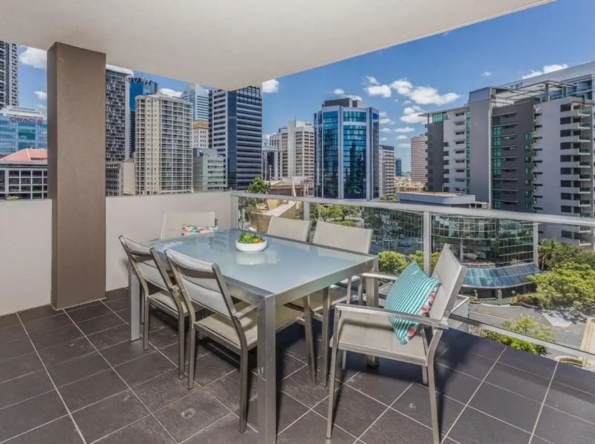 Main view of Homely apartment listing, 906/100 Bowen Street, Spring Hill QLD 4000