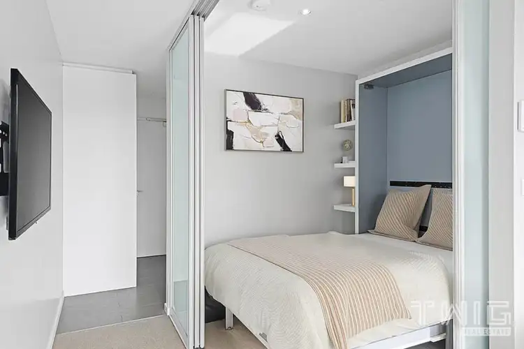 Second view of Homely apartment listing, 1604/243 Franklin Street, Melbourne VIC 3000