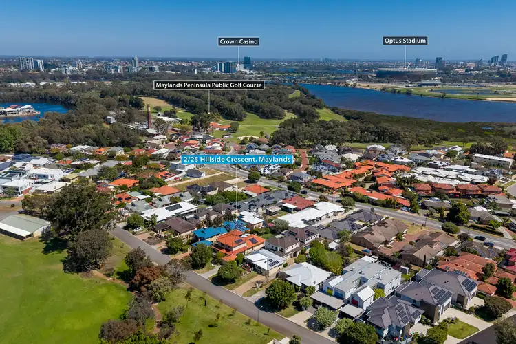 Second view of Homely townhouse listing, 2/25 Hillside Crescent, Maylands WA 6051