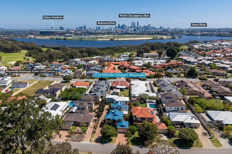 Third view of Homely townhouse listing, 2/25 Hillside Crescent, Maylands WA 6051