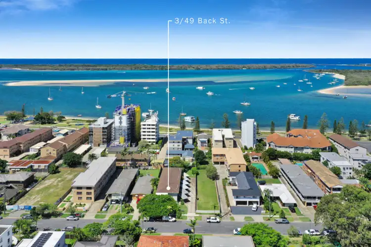Main view of Homely unit listing, 3/49 Back Street, Biggera Waters QLD 4216
