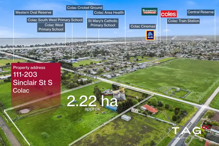 Second view of Homely rural property listing, 111-203 Sinclair S, Colac VIC 3250