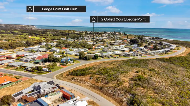 Second view of Homely land listing, 2 Collett Court, Ledge Point WA 6043