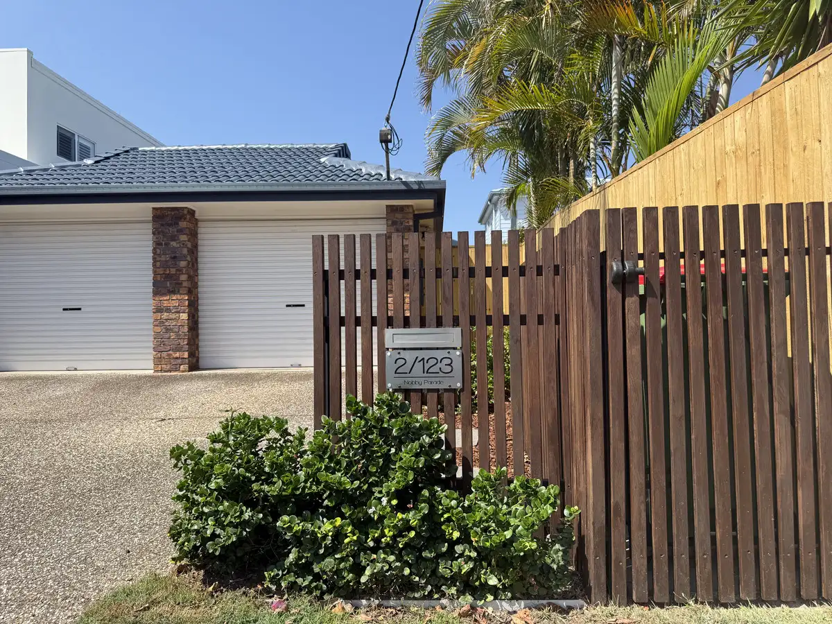 Main view of Homely semi-detached listing, 2/123 Nobby Parade, Miami QLD 4220