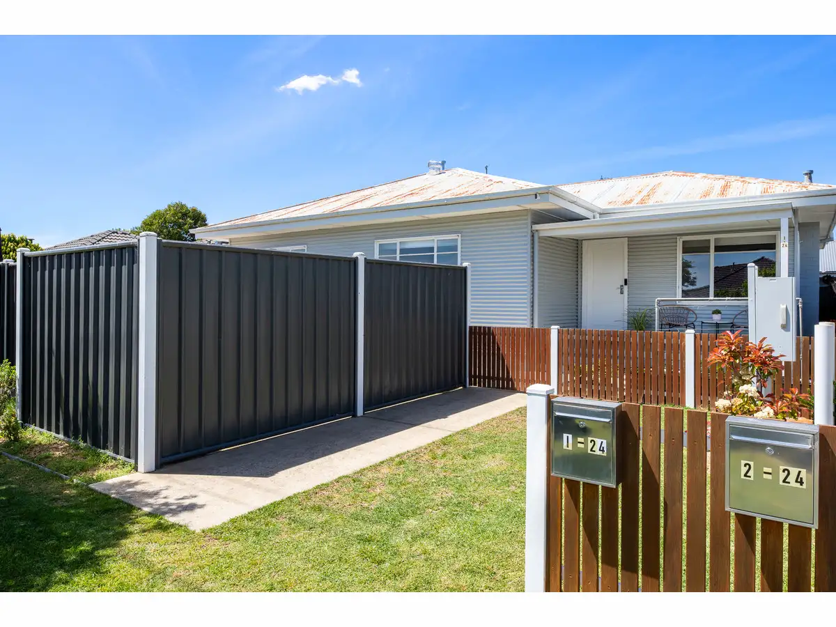 Main view of Homely unit listing, 1/24 Charles Street, Wodonga VIC 3690