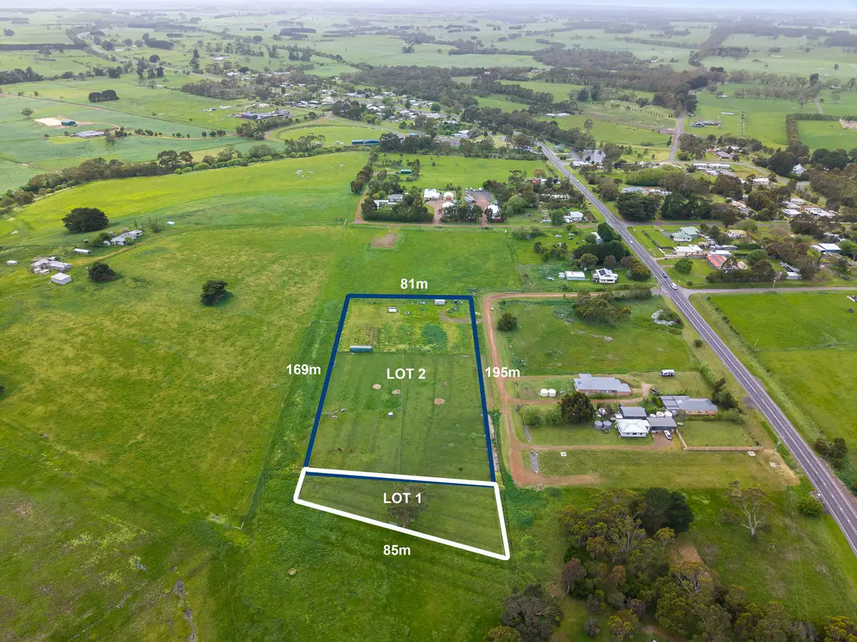 Main view of Homely land listing, LOT 1 & 2, 21 Monks Lane, Panmure VIC 3265