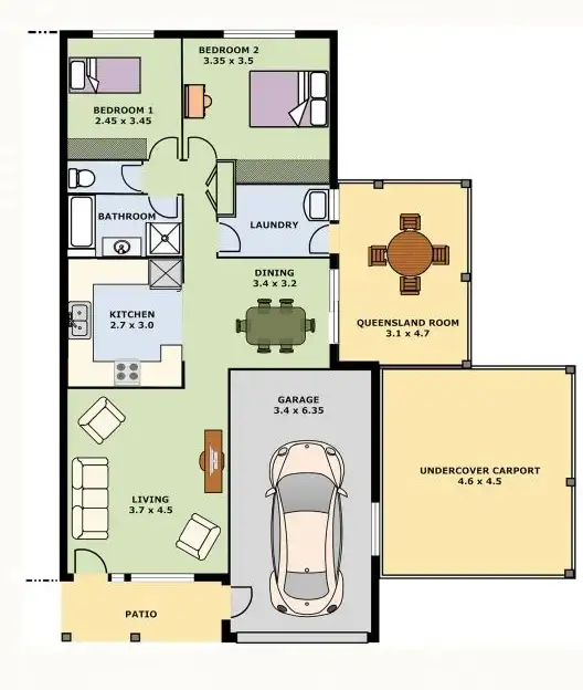 Second view of Homely villa listing, 2/52 Angophora Drive, Warabrook NSW 2304