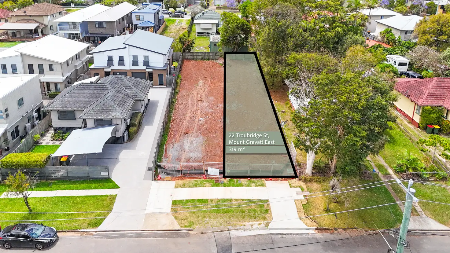 Main view of Homely land listing, 22 Troubridge Street, Mount Gravatt East QLD 4122