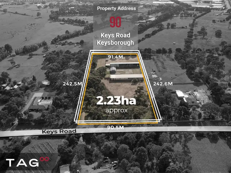 Second view of Homely rural property listing, 90 Keys Road, Keysborough VIC 3173