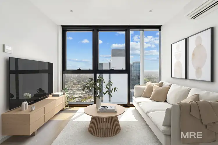 Second view of Homely apartment listing, 6908/462 Elizabeth Street, Melbourne VIC 3000