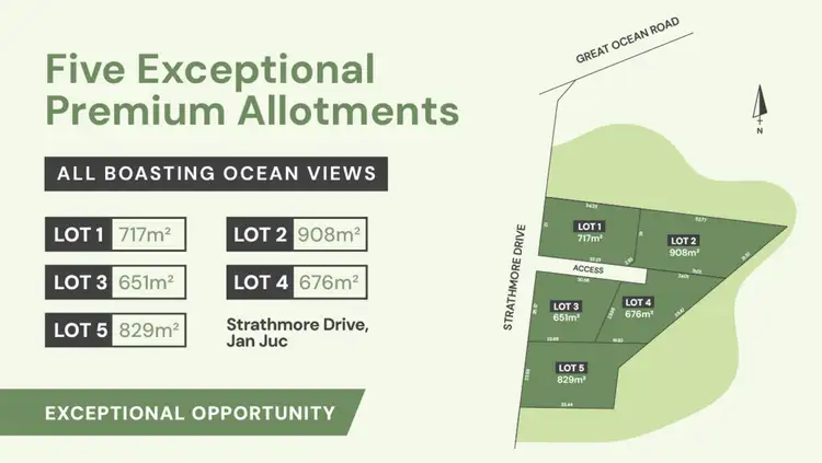 LOT 1, 2, 3, 4, 5, 130 Strathmore Drive, Jan Juc VIC 3228