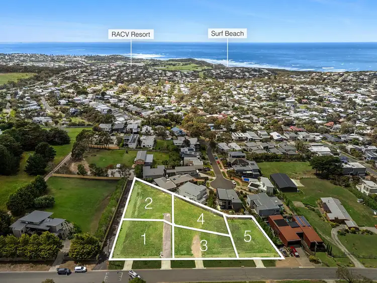 Second view of Homely land listing, LOT 1, 2, 3, 4, 5, 130 Strathmore Drive, Jan Juc VIC 3228