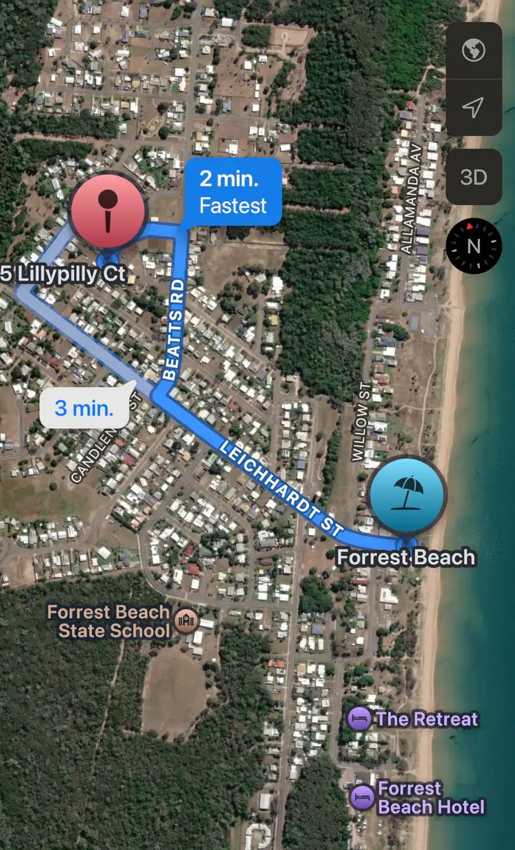 Third view of Homely land listing, 5 LILLYPILLY Court, Forrest Beach QLD 4850