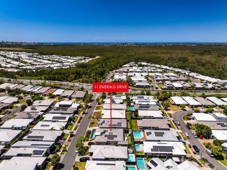 Second view of Homely house listing, 11 Emerald Drive, Caloundra West QLD 4551