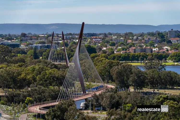 Second view of Homely apartment listing, 1409/8 Adelaide Terrace, East Perth WA 6004