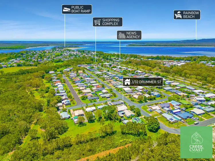 Second view of Homely semi-detached listing, 1/32 Drummer Street, Tin Can Bay QLD 4580