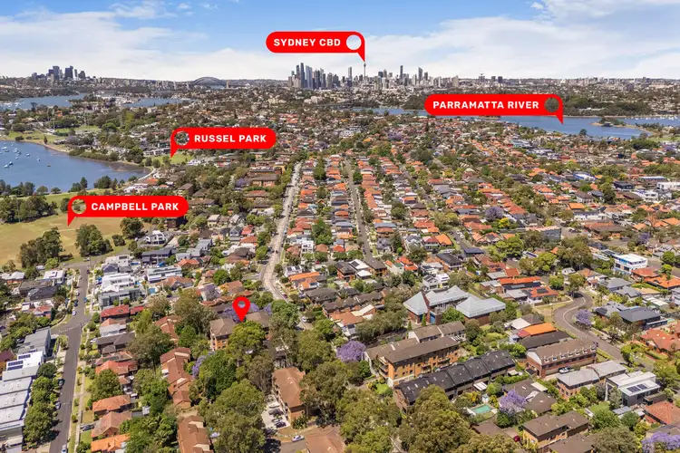 Second view of Homely apartment listing, 3/134 Hampden Road, Abbotsford NSW 2046