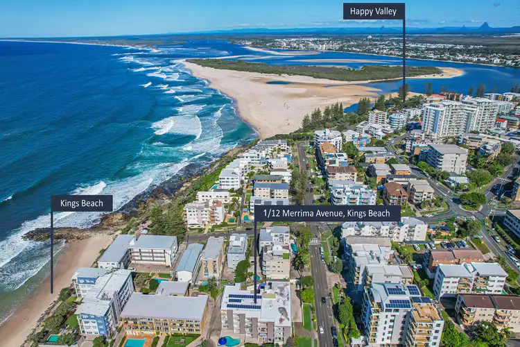 Second view of Homely unit listing, 1/12 Merrima Avenue, Kings Beach QLD 4551