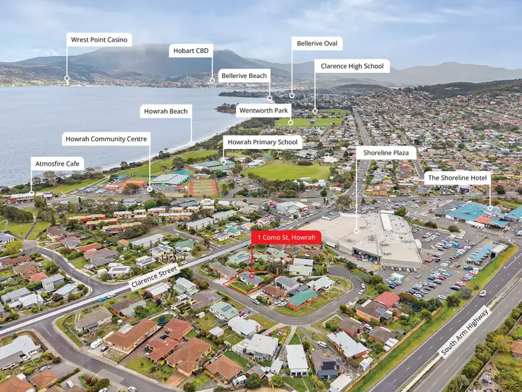 Second view of Homely house listing, 1 Como Street, Howrah TAS 7018